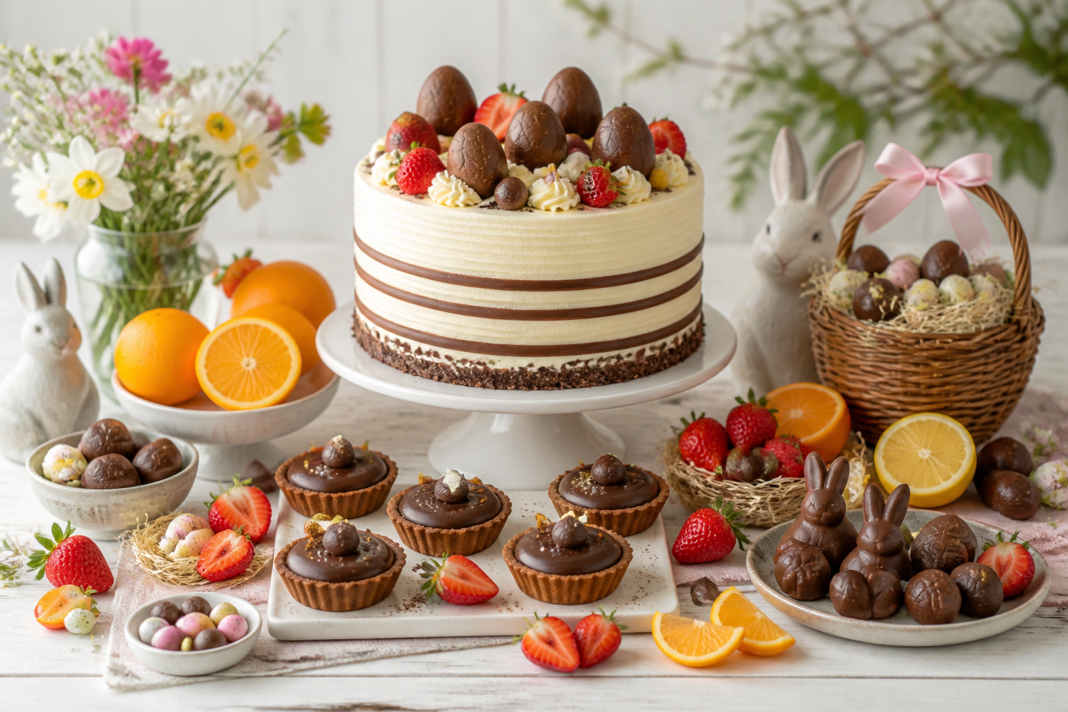 Douceurs de paques gourmandes et fraiches