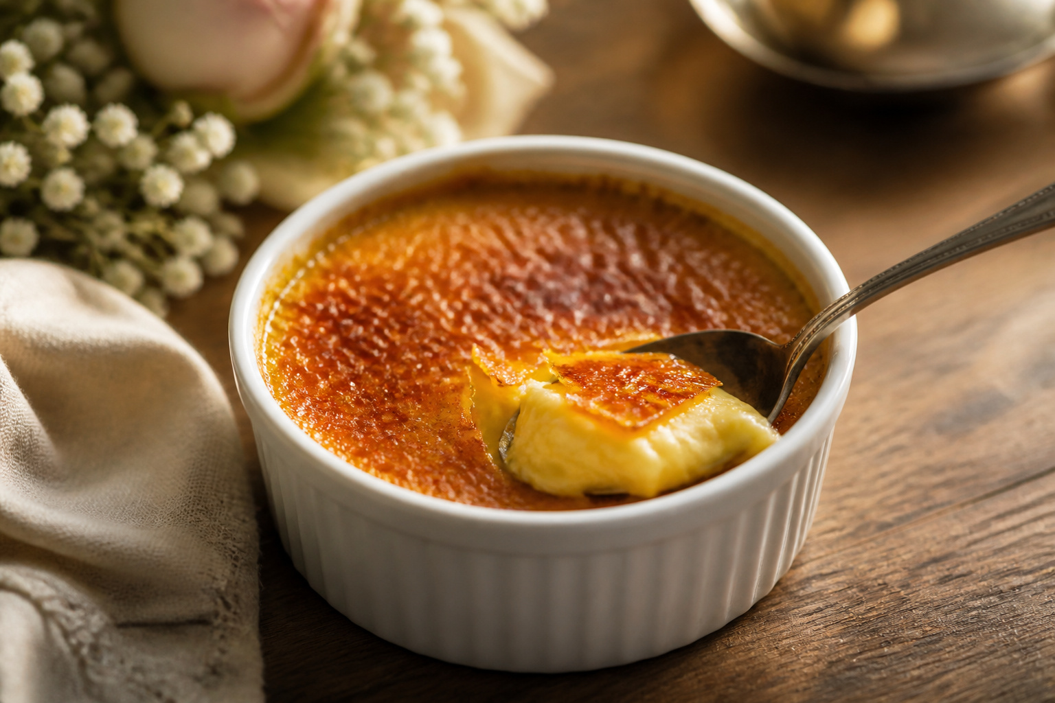 Creme brulee parfaite et gourmande