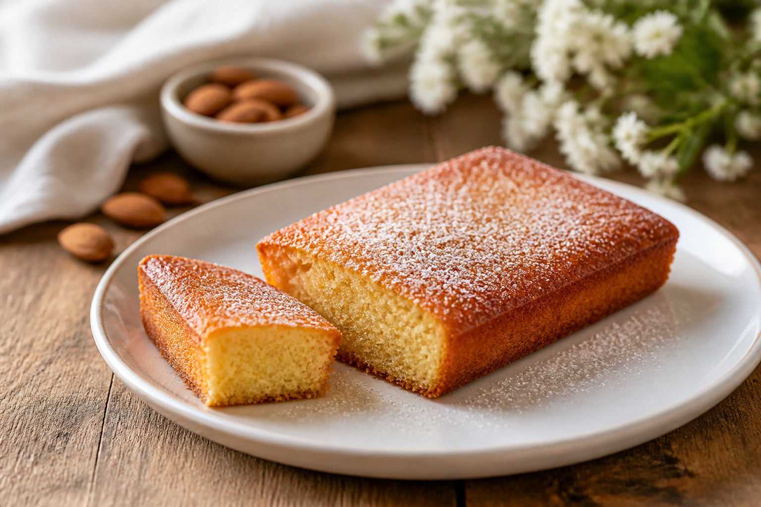 Financier moelleux et gourmand