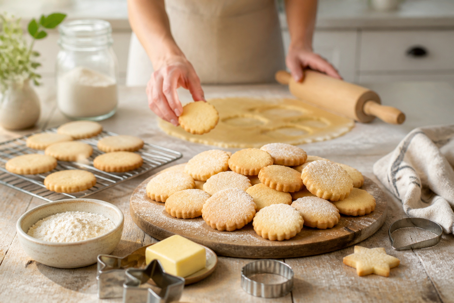 Sables dores faits maison