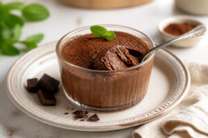 Mousse au chocolat decadente