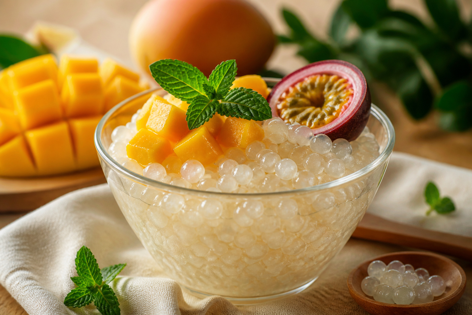 Perles du japon aux fruits tropicaux